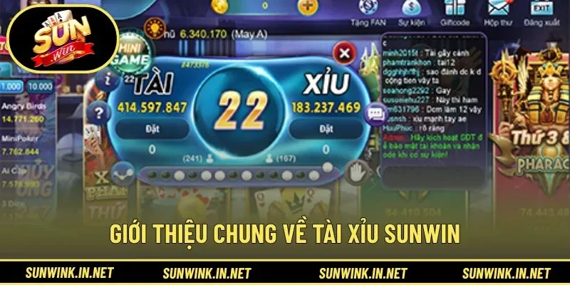 Giới thiệu chung về tài xỉu SUNWIN
